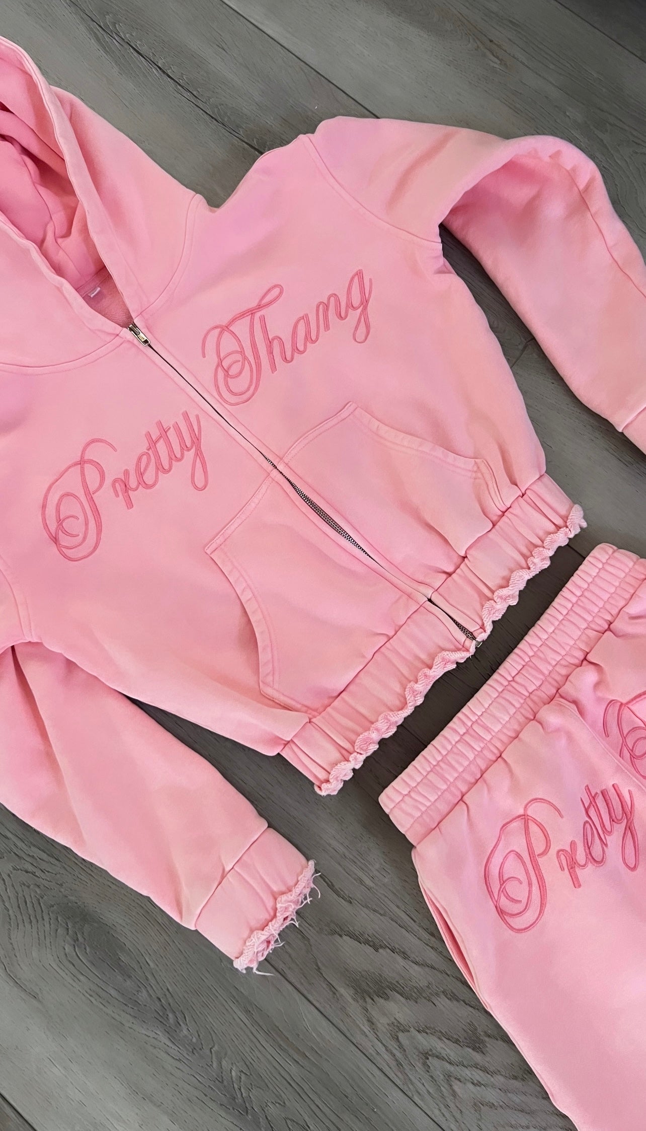 Pretty Thang Zip Up Hoodies  image 1