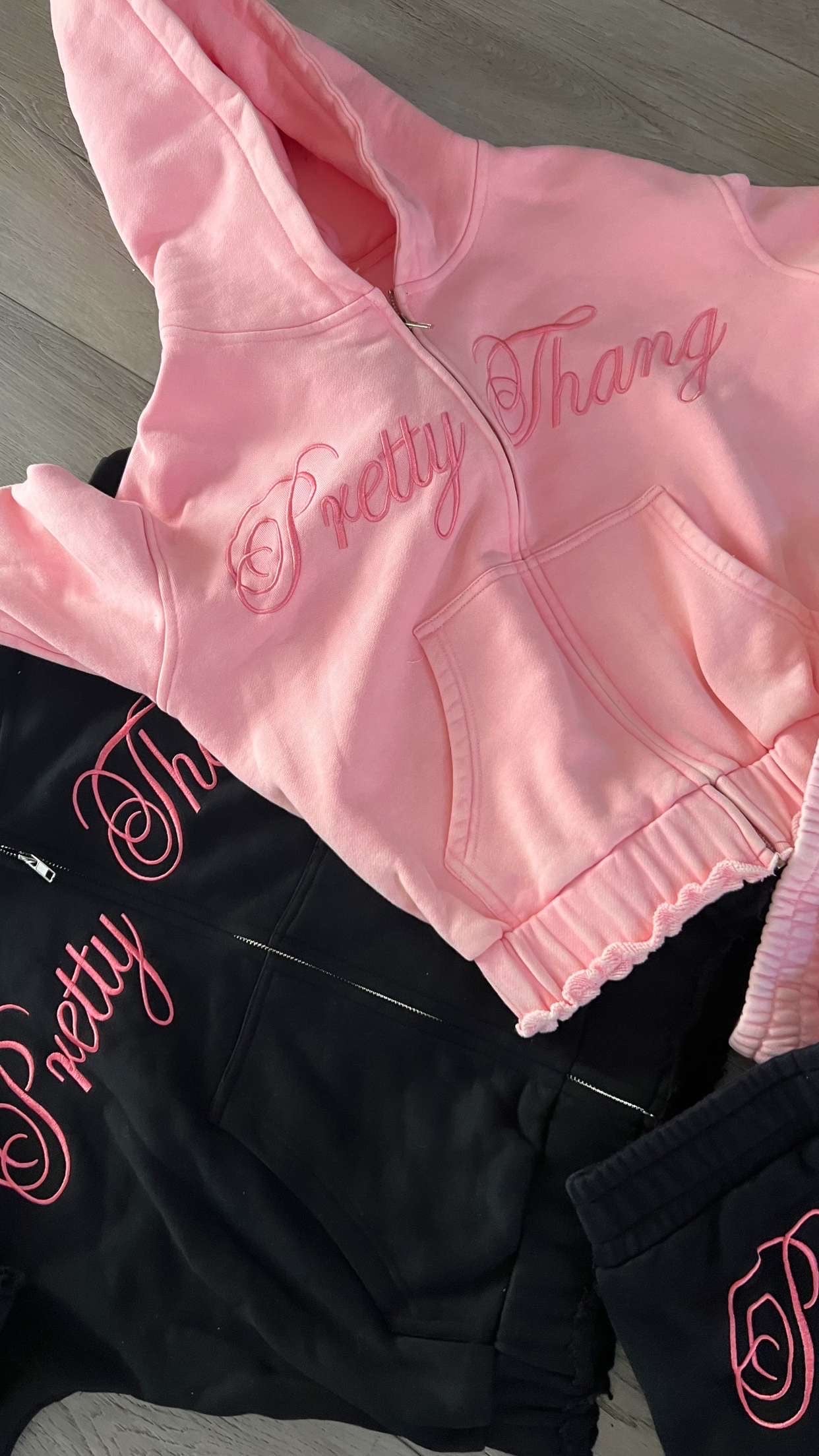 Pretty Thang Zip Up Hoodies  image 0