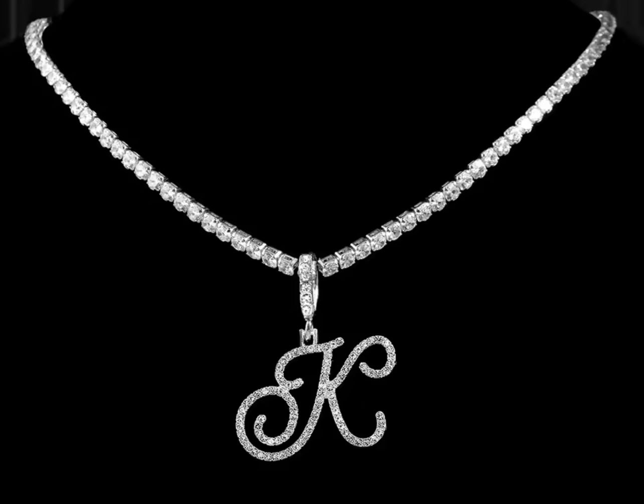 Silver/Gold Intial Chain image 2