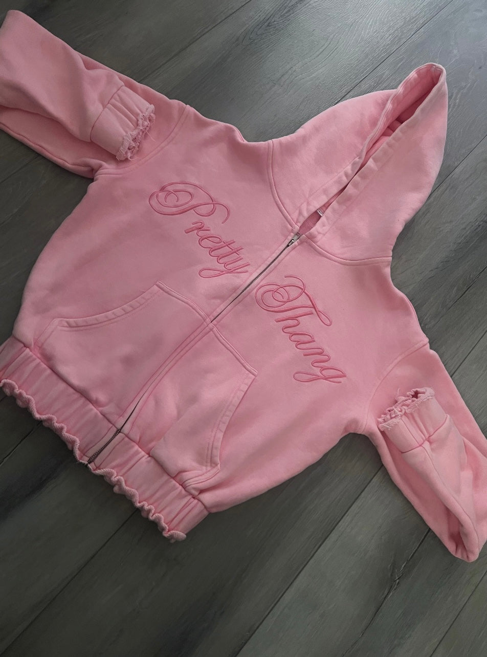 Pretty Thang Zip Up Hoodies  image 5