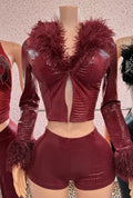 Foxy Fur Short Set image 0