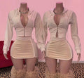 Hailey Snatched Skirt Set