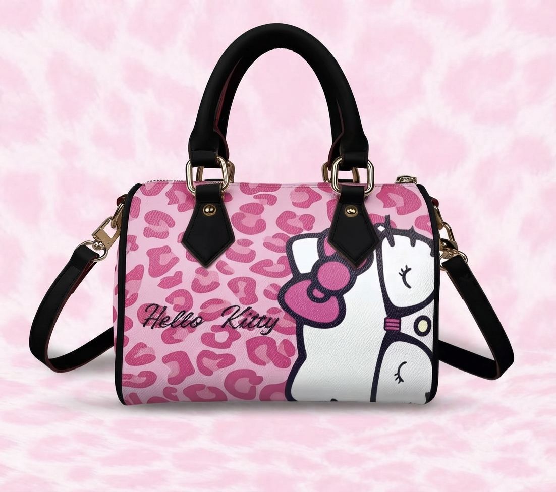Nerdy black Strap Bag