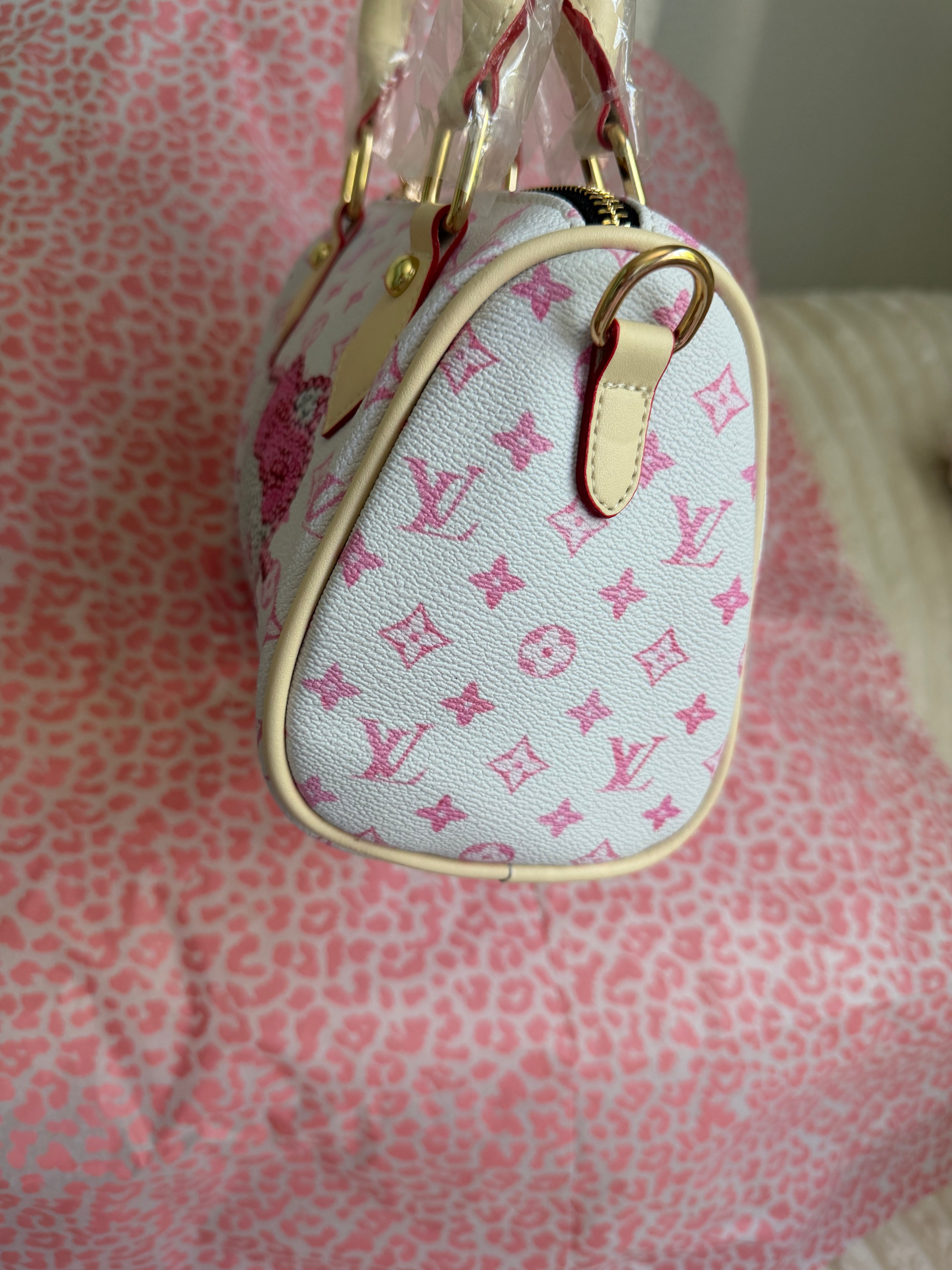 Pink and White Hello Kitty Purse