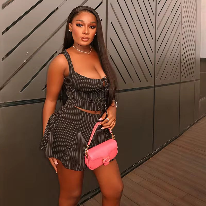 Never Too Basic Skirt Set