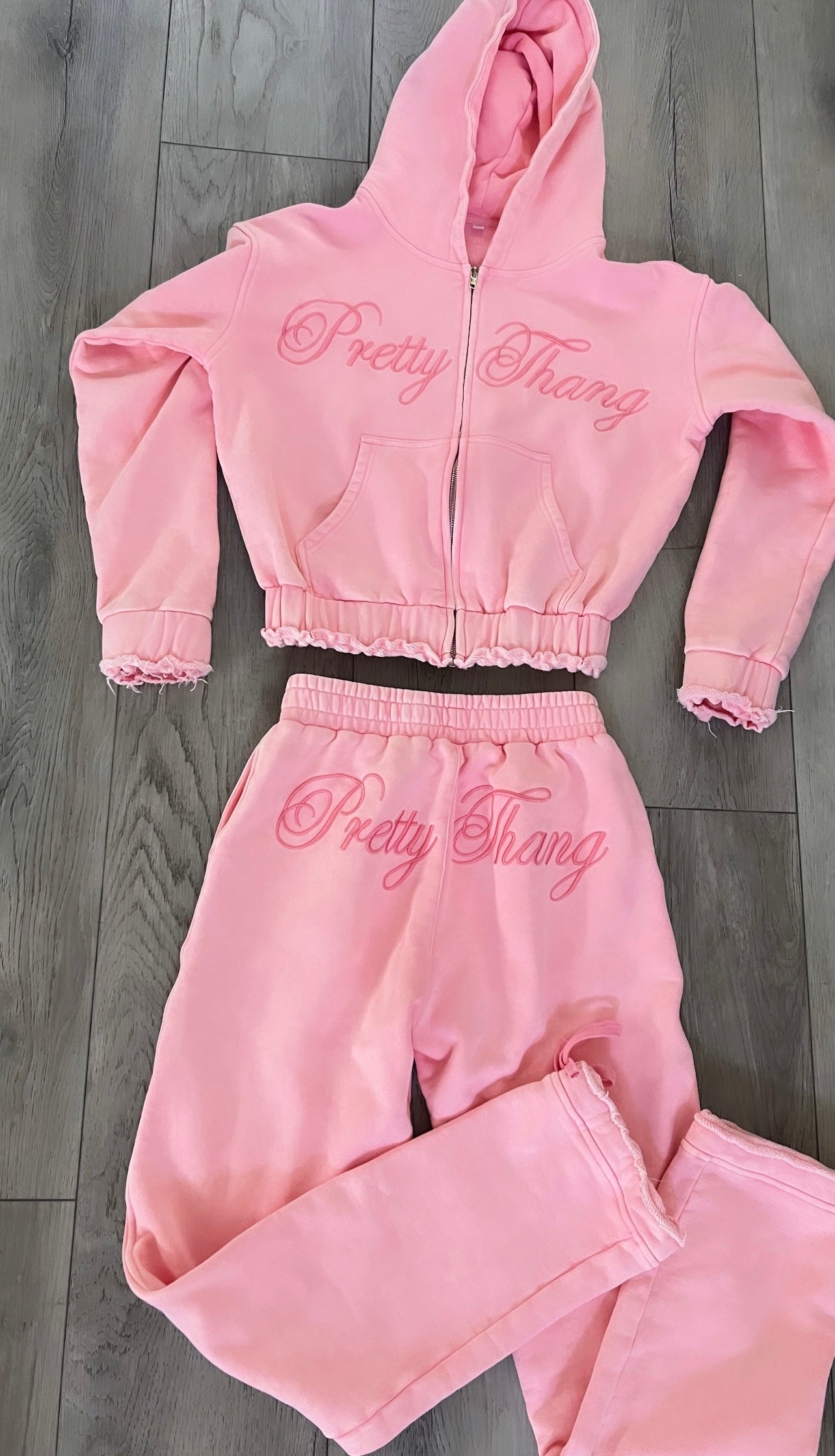 Pretty Thang Zip Up Hoodies  image 2