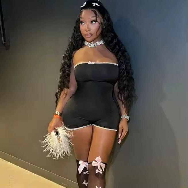 Serena Strapless Romper  image 1