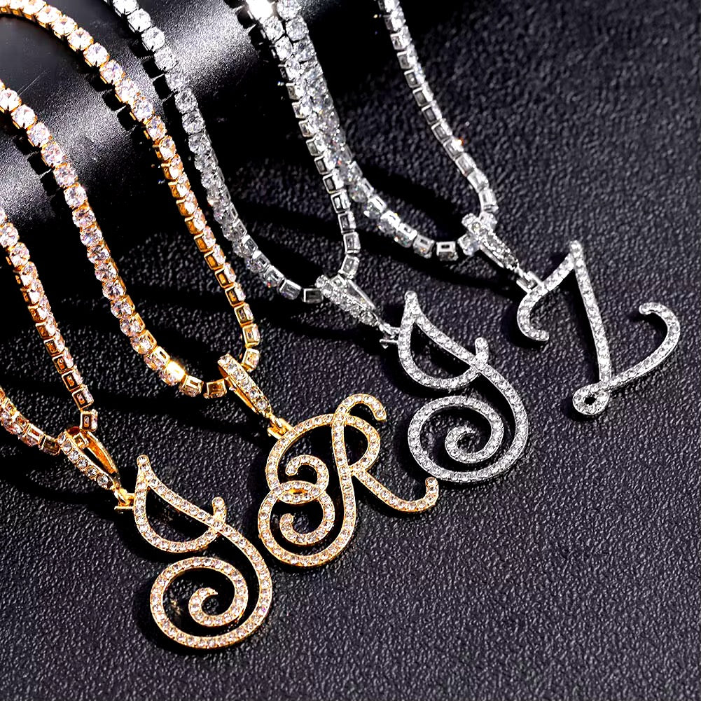 Silver/Gold Intial Chain image 3